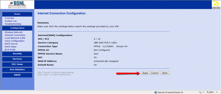 How To Setup WIFI And LAN With BSNL Broadband